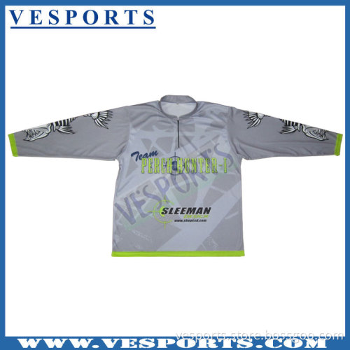 100% Polyester Quick Dry Fishing Shirts